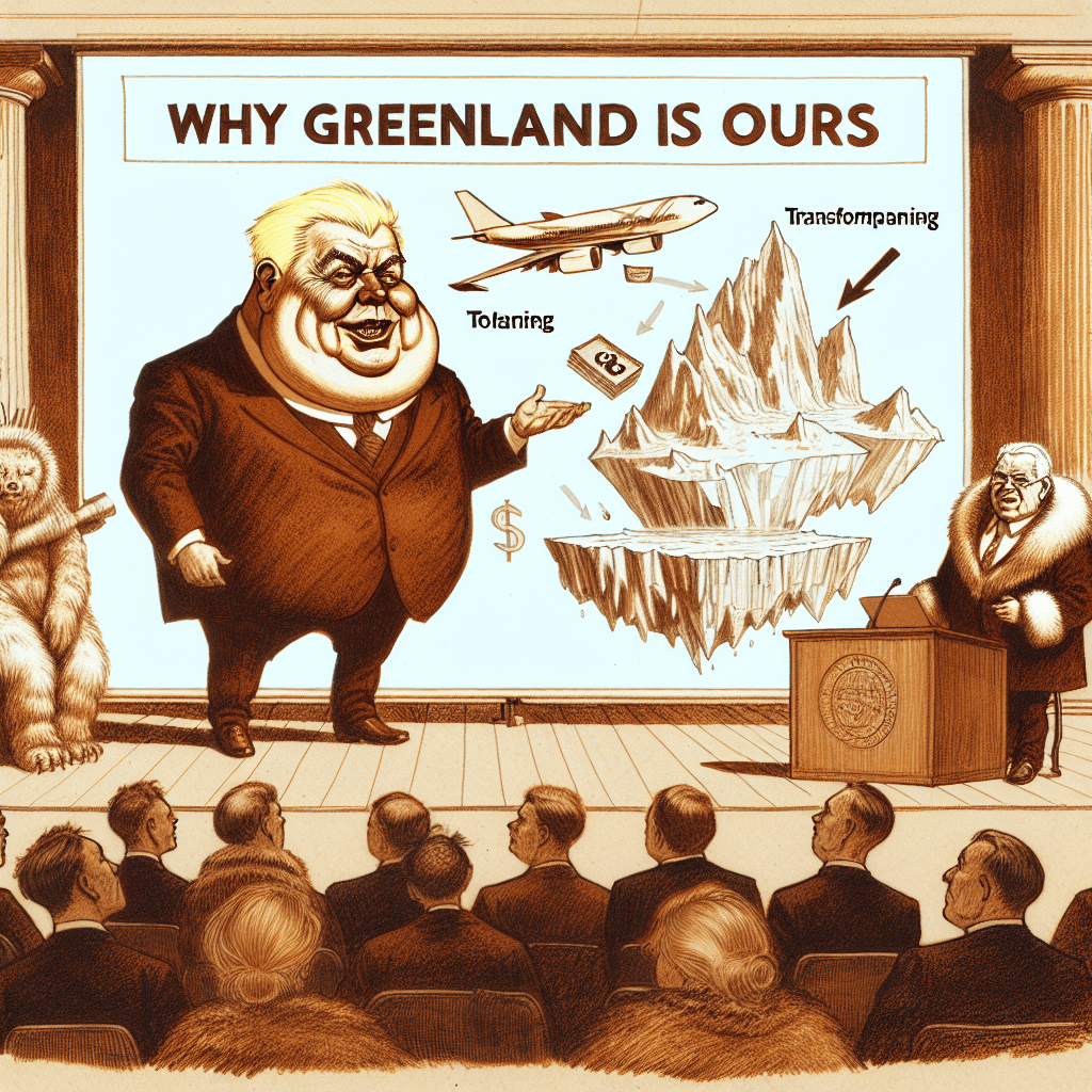 Trump Annekterer Grønland — Denne Gang Med PowerPoint