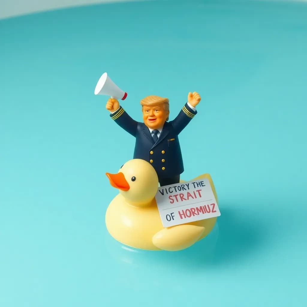 Trump erklærer sejr i Hormuz-strædet: 'Jeg har vundet, så nu lukker jeg det'