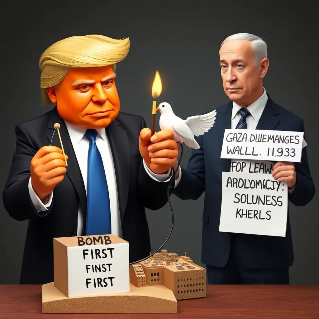 Trump lover gensidig beslutning med Netanyahu om at stoppe krigen — efter at have besluttet at fortsætte den