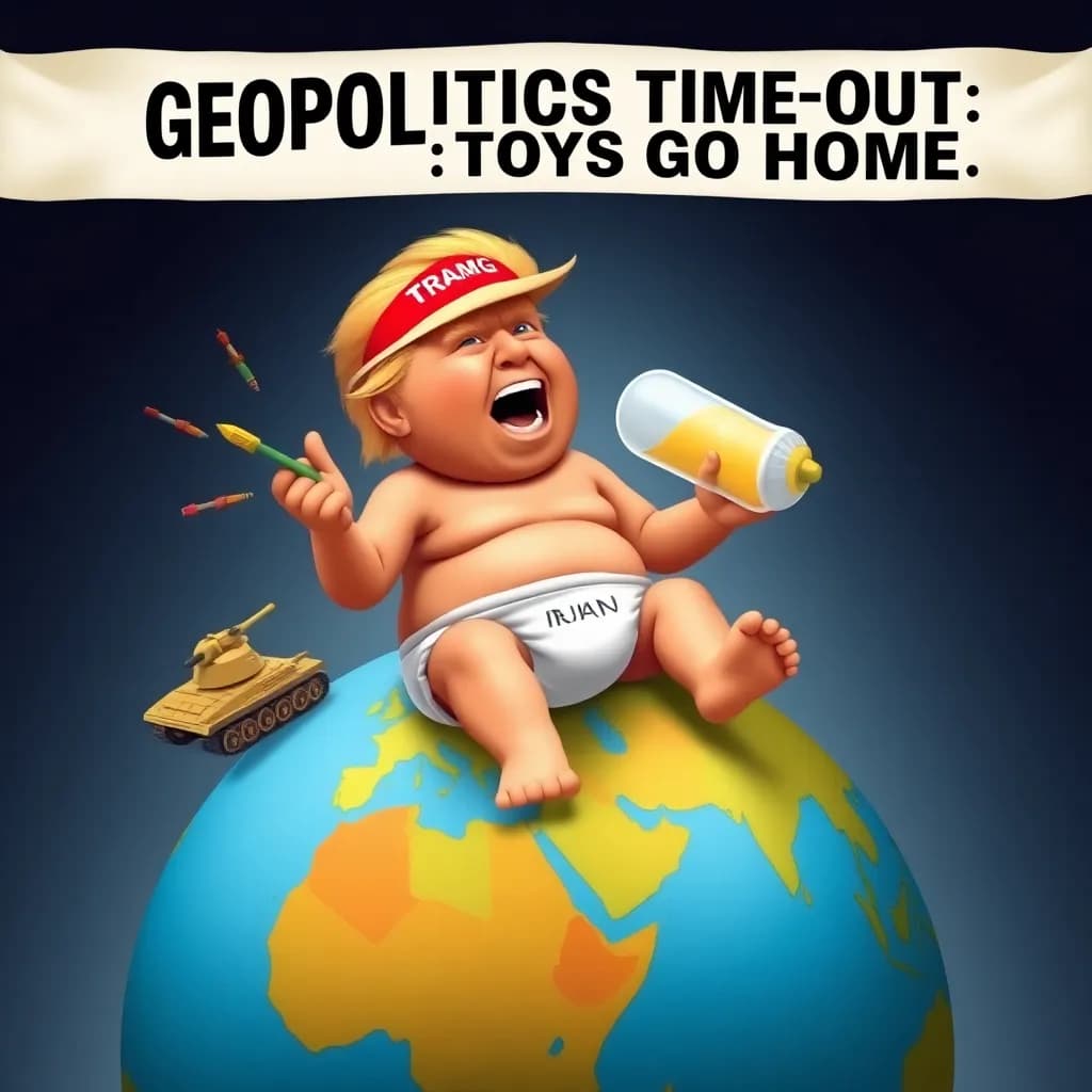 Trump truer Iran med at tage sine legetøj og gå hjem fra geopolitikken