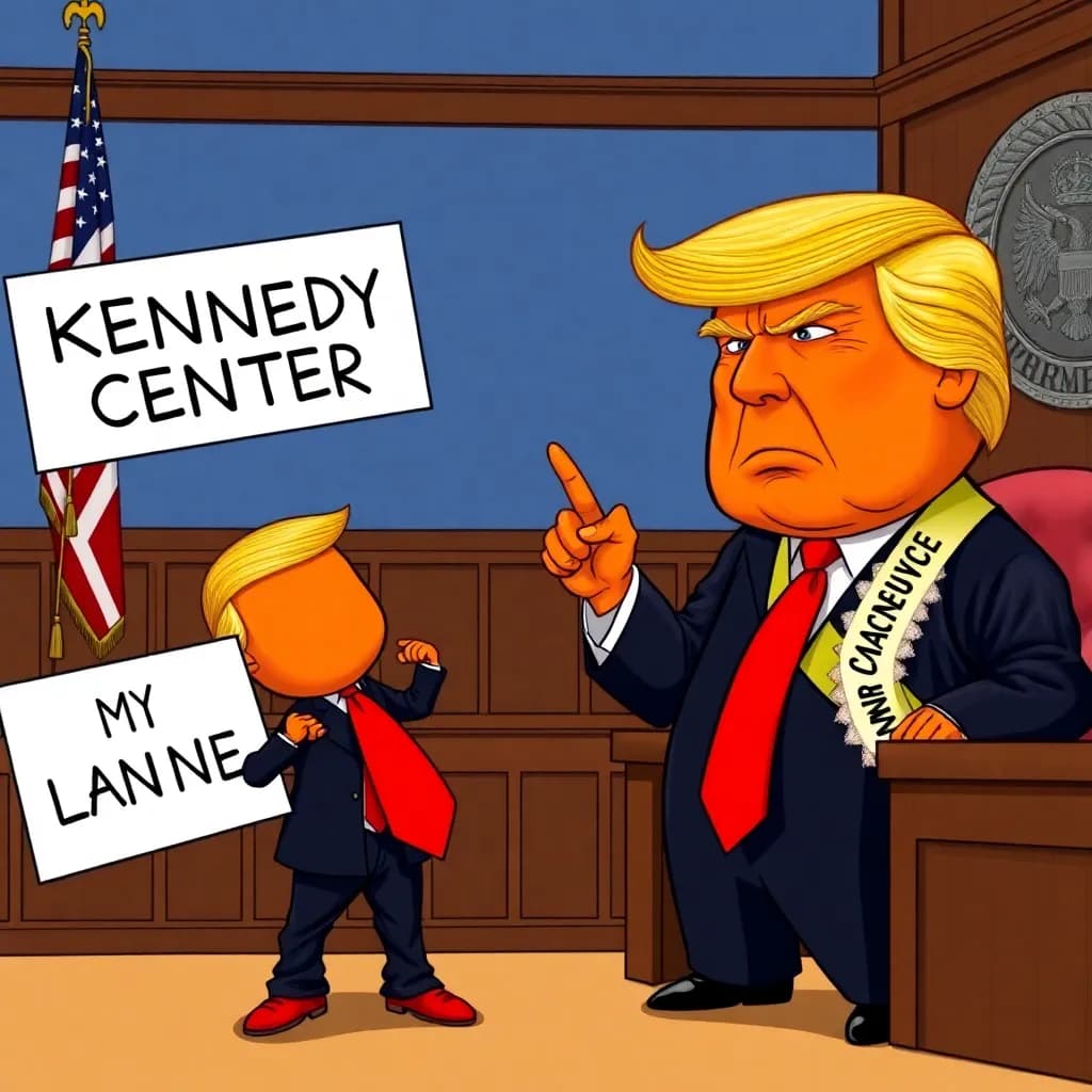 Trump kræver Kennedy Center omdøbt til 'Trump Center' — dommer afviser med henvisning til eksisterende lovgivning om navneforvirring